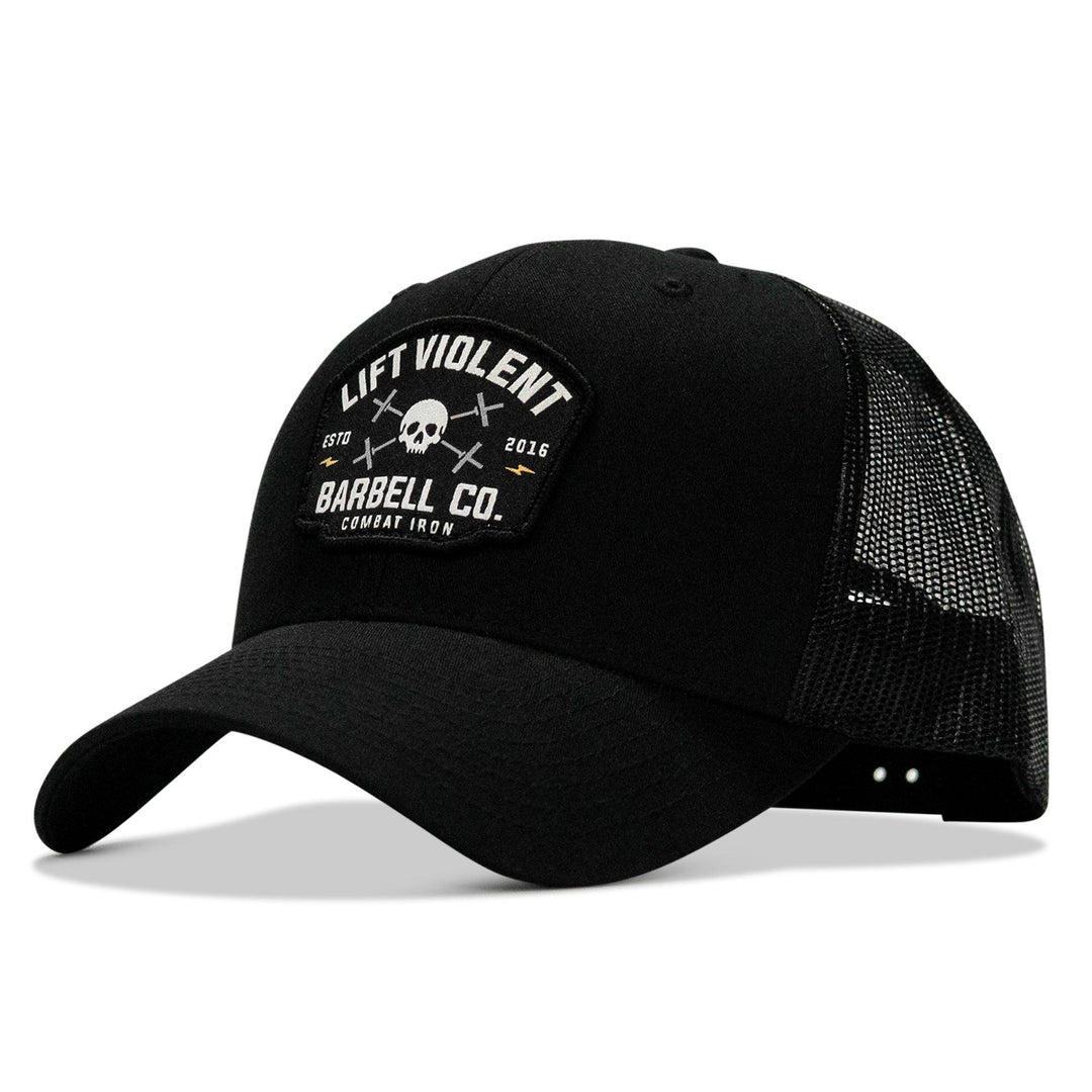 One Revolver Surfboards - Lift Violent Barbell Co Patch Snapback Hat HEADWEAR