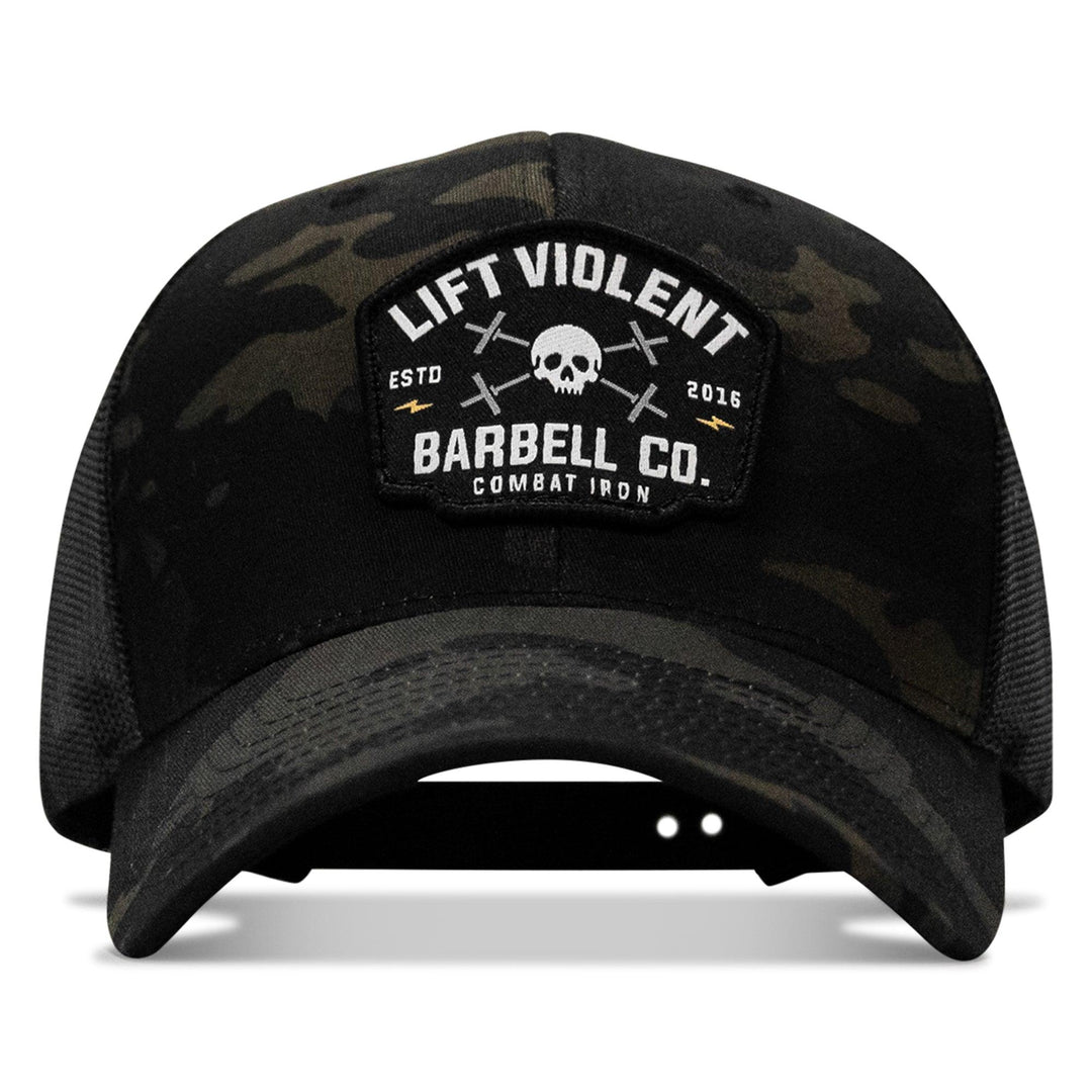 One Revolver Surfboards - Lift Violent Barbell Co Patch Snapback Hat HEADWEAR