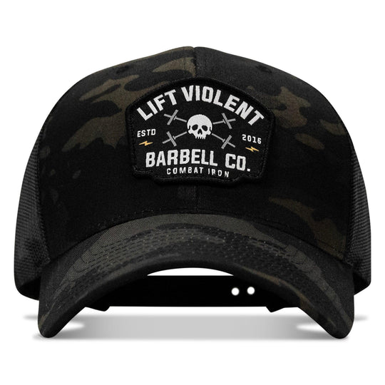 One Revolver Surfboards - Lift Violent Barbell Co Patch Snapback Hat HEADWEAR