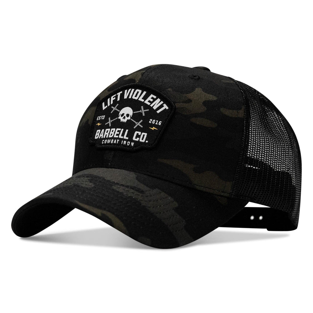 One Revolver Surfboards - Lift Violent Barbell Co Patch Snapback Hat HEADWEAR