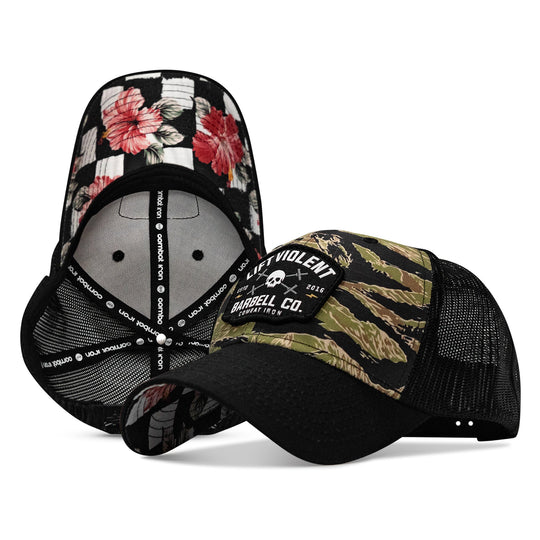 Lift Violent Barbell Co Patch Original Ripstop Snapback Hat