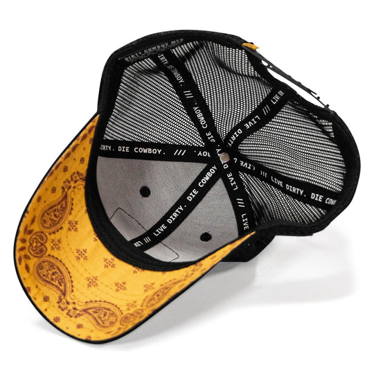 One Revolver Surfboards - Lift Violent Barbell Co Patch Original Ripstop Snapback Hat HEADWEAR