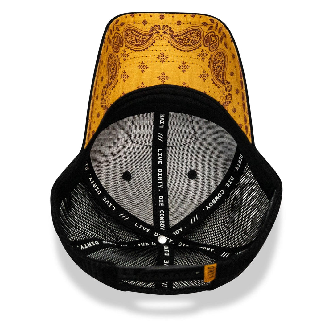 One Revolver Surfboards - Lift Violent Barbell Co Patch Original Ripstop Snapback Hat HEADWEAR