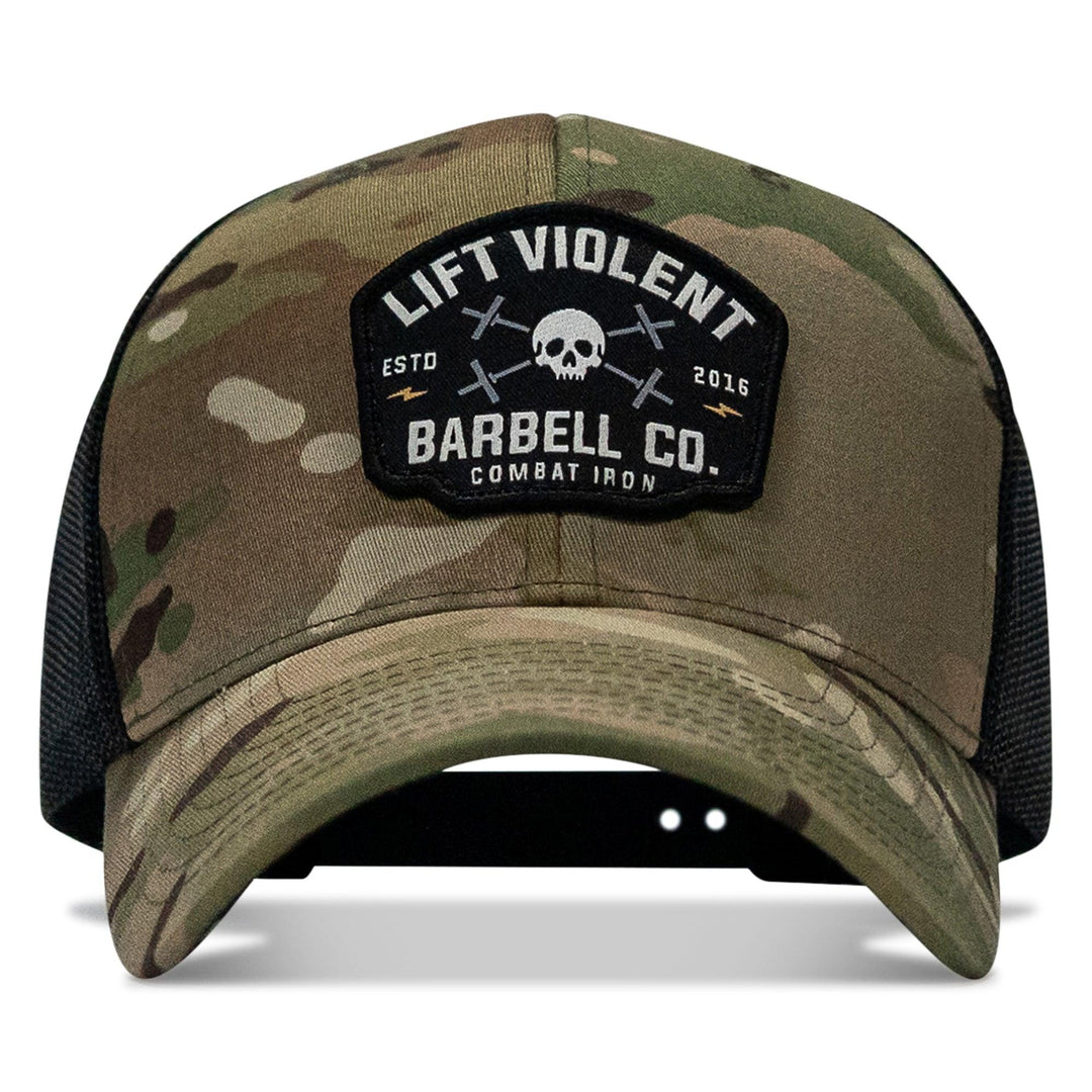 One Revolver Surfboards - Lift Violent Barbell Co Patch Snapback Hat HEADWEAR