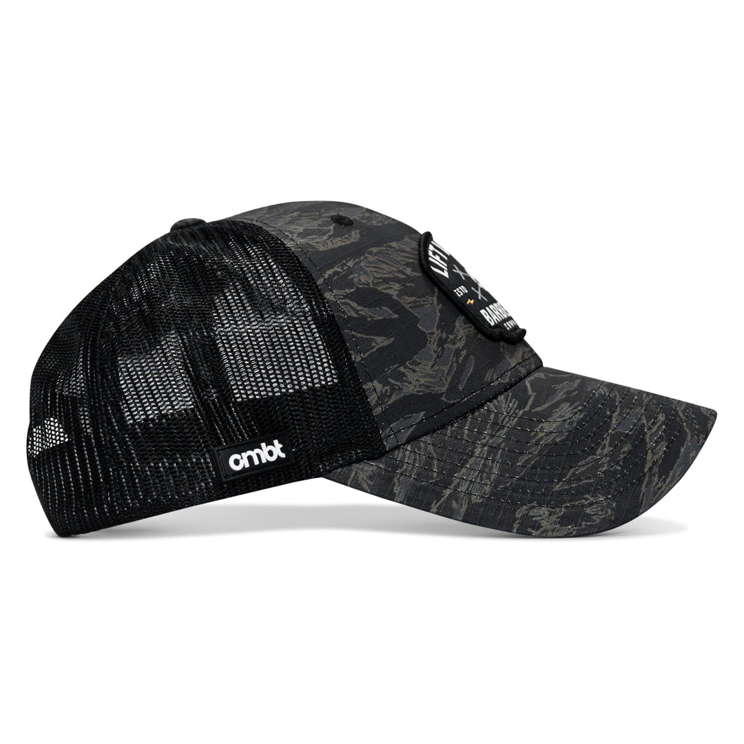 Lift Violent Barbell Co Patch Original Ripstop Snapback Hat