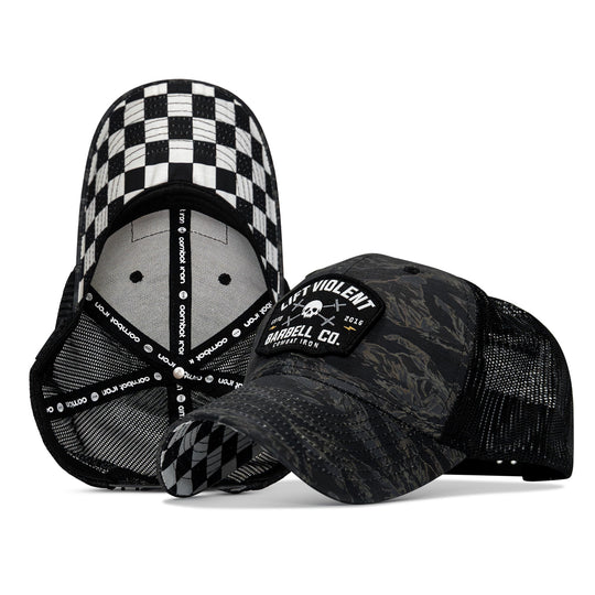Lift Violent Barbell Co Patch Original Ripstop Snapback Hat