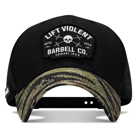 Lift Violent Barbell Co Patch Original Ripstop Snapback Hat
