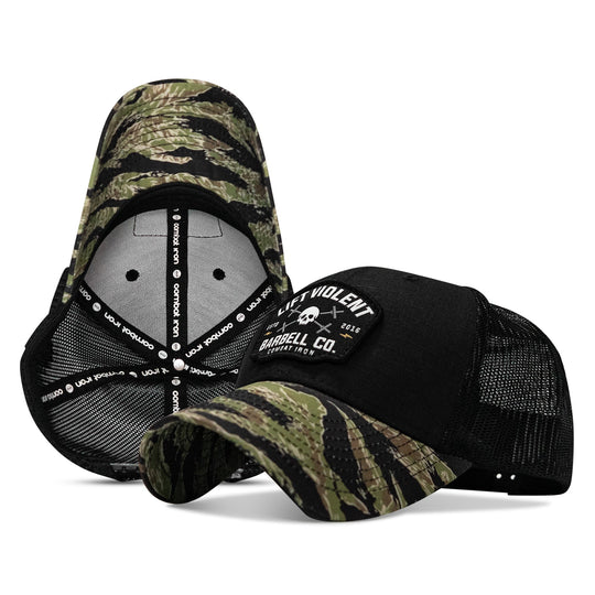 Lift Violent Barbell Co Patch Original Ripstop Snapback Hat
