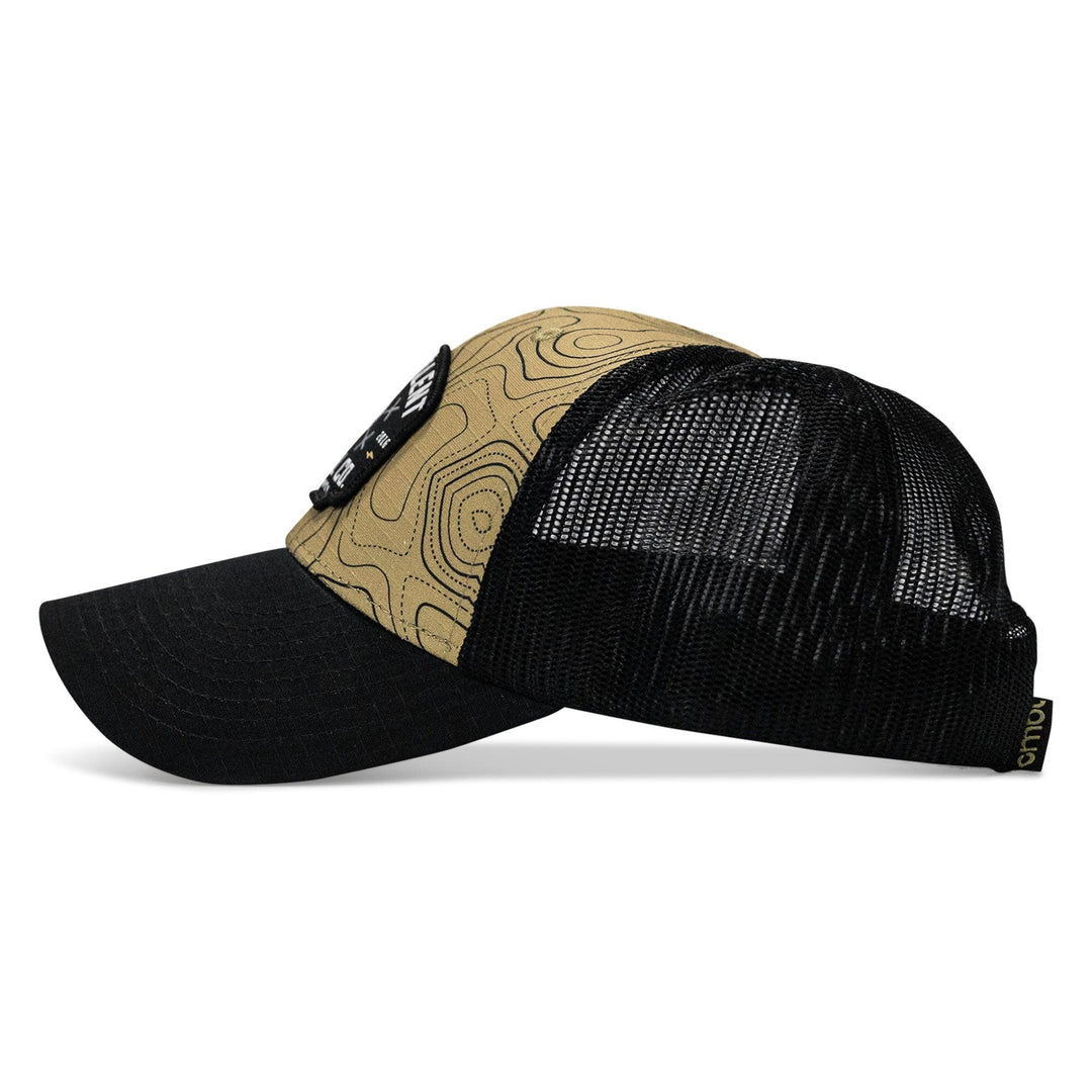 One Revolver Surfboards - Lift Violent Barbell Co Patch Original Ripstop Snapback Hat HEADWEAR