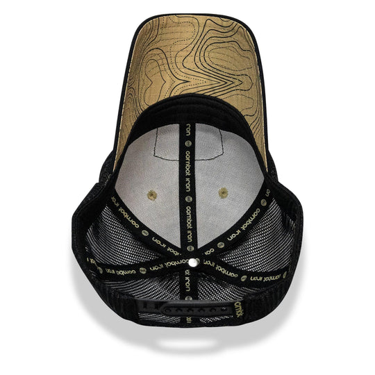One Revolver Surfboards - Lift Violent Barbell Co Patch Original Ripstop Snapback Hat HEADWEAR