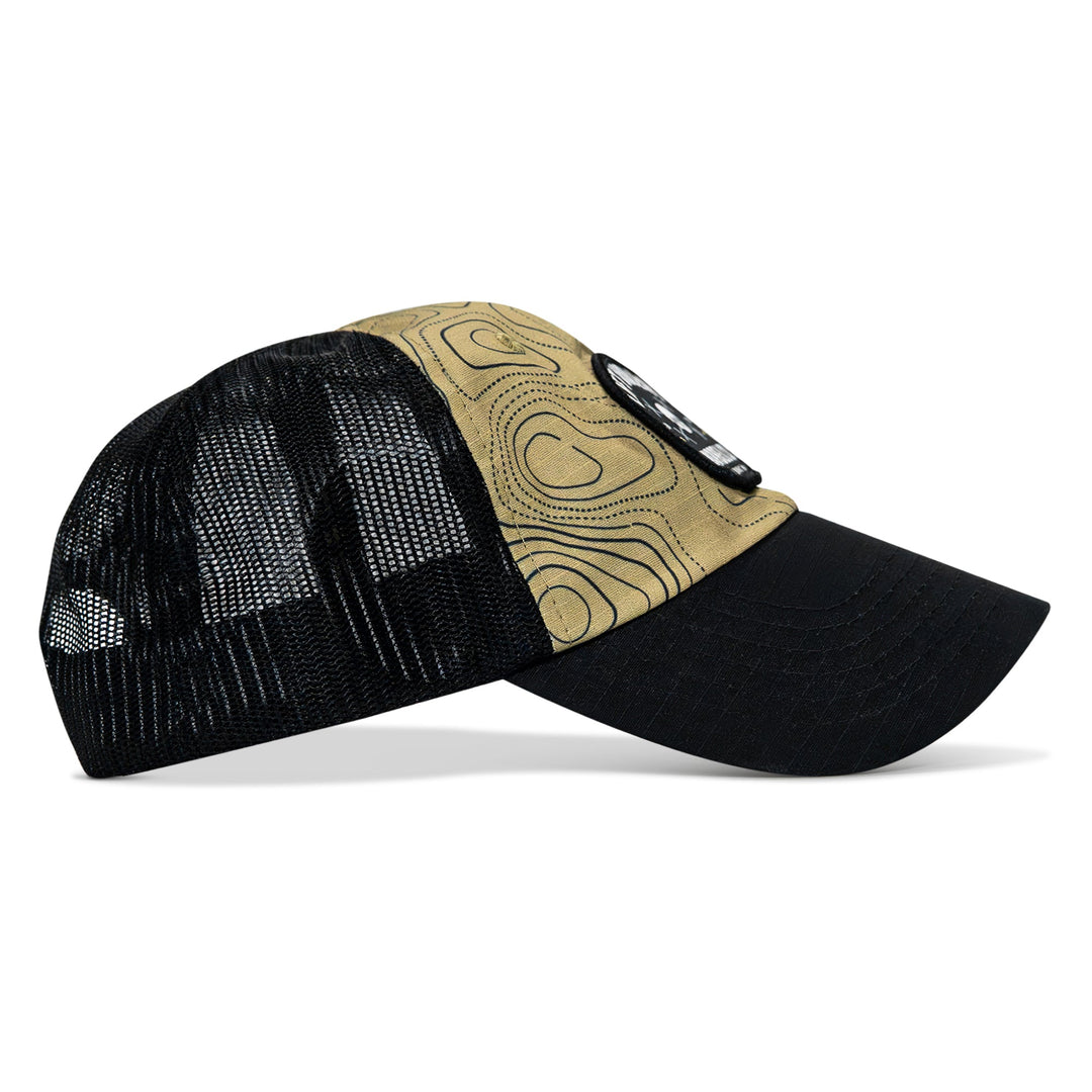 Lift Violent Barbell Co Patch. Tactical Ripstop Mesh Snapback Hat