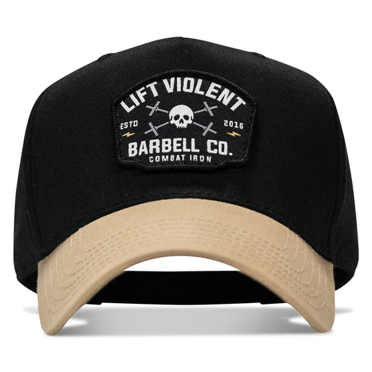 One Revolver Surfboards - Lift Violent Barbell Co Patch Snapback Hat HEADWEAR