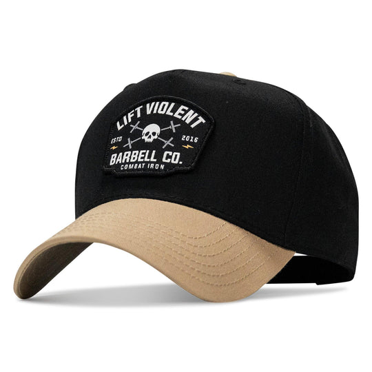 One Revolver Surfboards - Lift Violent Barbell Co Patch Snapback Hat HEADWEAR
