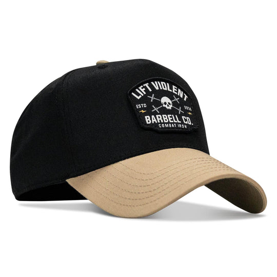 One Revolver Surfboards - Lift Violent Barbell Co Patch Snapback Hat HEADWEAR