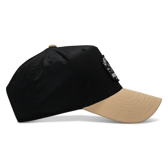 One Revolver Surfboards - Lift Violent Barbell Co Patch Snapback Hat HEADWEAR