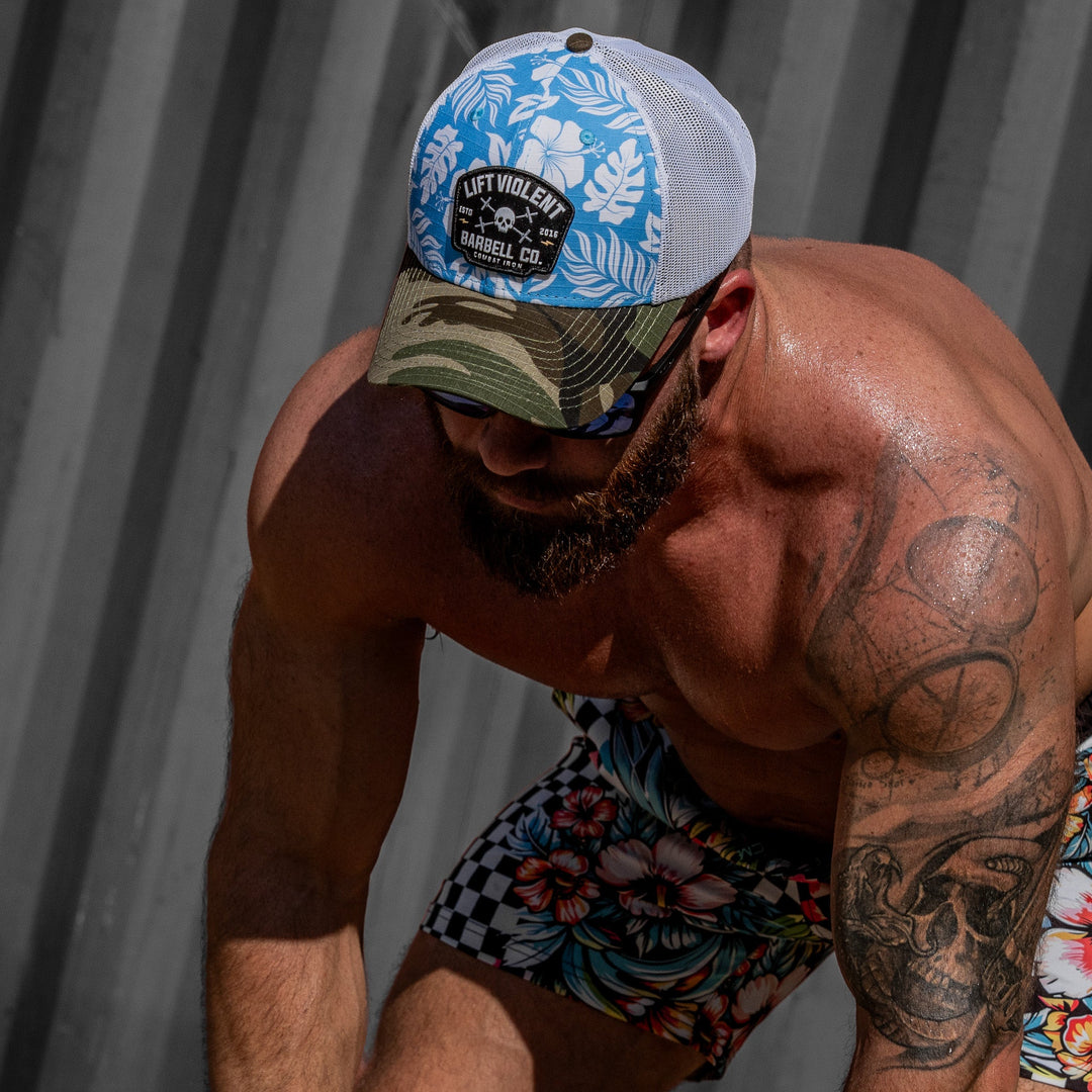 Lift Violent Barbell Co Patch Original Ripstop Snapback Hat