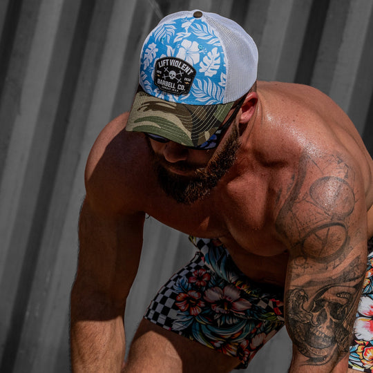 Lift Violent Barbell Co Patch Original Ripstop Snapback Hat