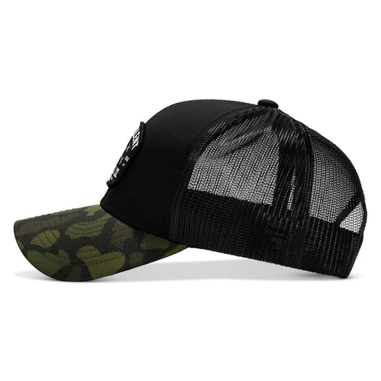 One Revolver Surfboards - Lift Violent Barbell Co Patch Snapback Hat HEADWEAR