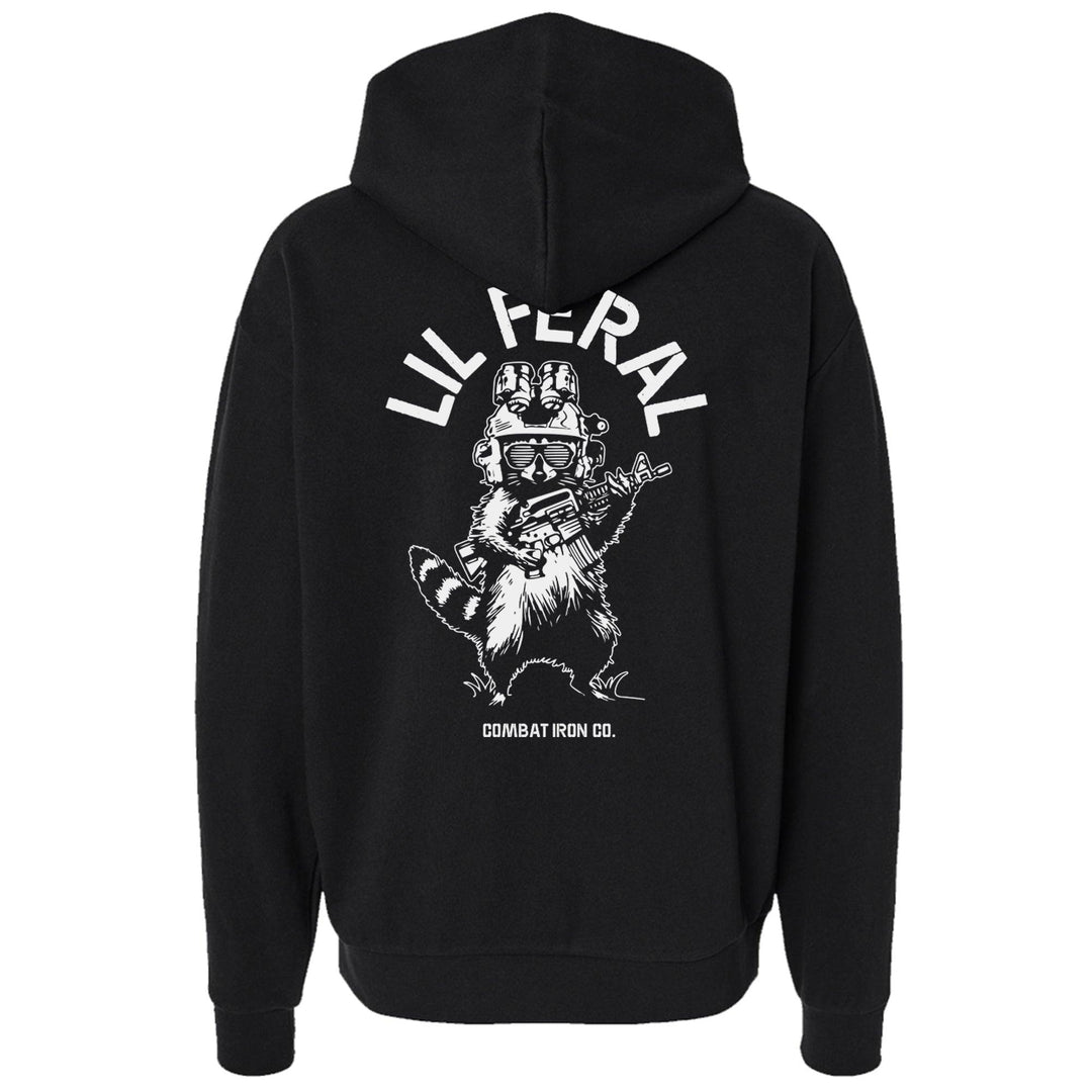 One Revolver Surfboards - Lil Feral Raccoon Men's Hoodie GRAPHIC HOODIE