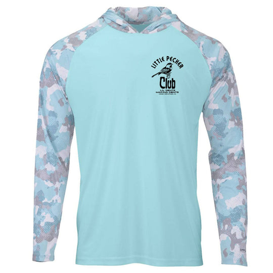 One Revolver Surfboards - LITTLE PECKER CLUB OUTDOORS LONG SLEEVE + HOOD GRAPHIC HOODIE