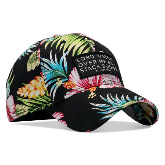 One Revolver Surfboards - Lord Watch Over Me As I Stack Bodies Patch Snapback Hat HEADWEAR