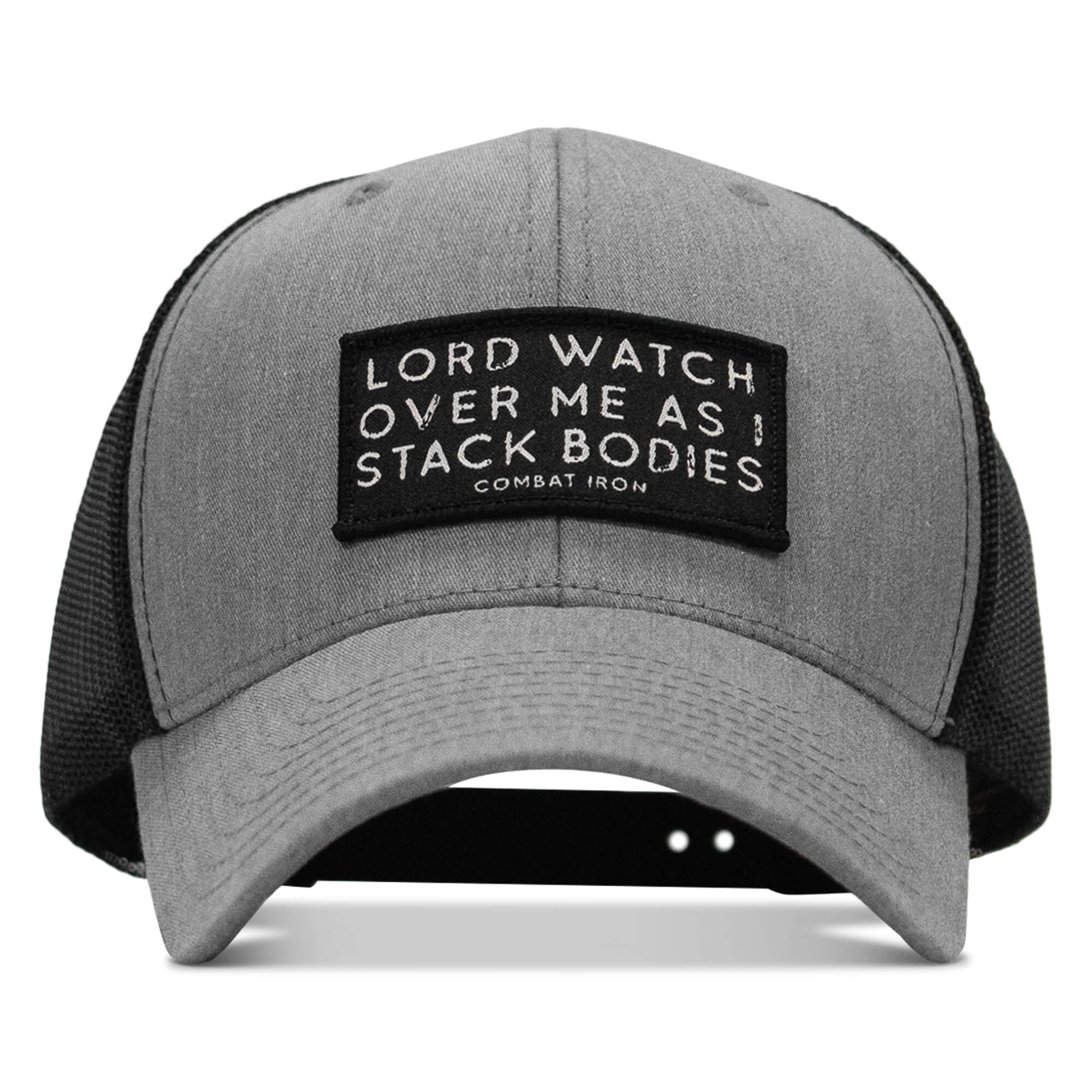 One Revolver Surfboards - Lord Watch Over Me As I Stack Bodies Patch Snapback Hat HEADWEAR