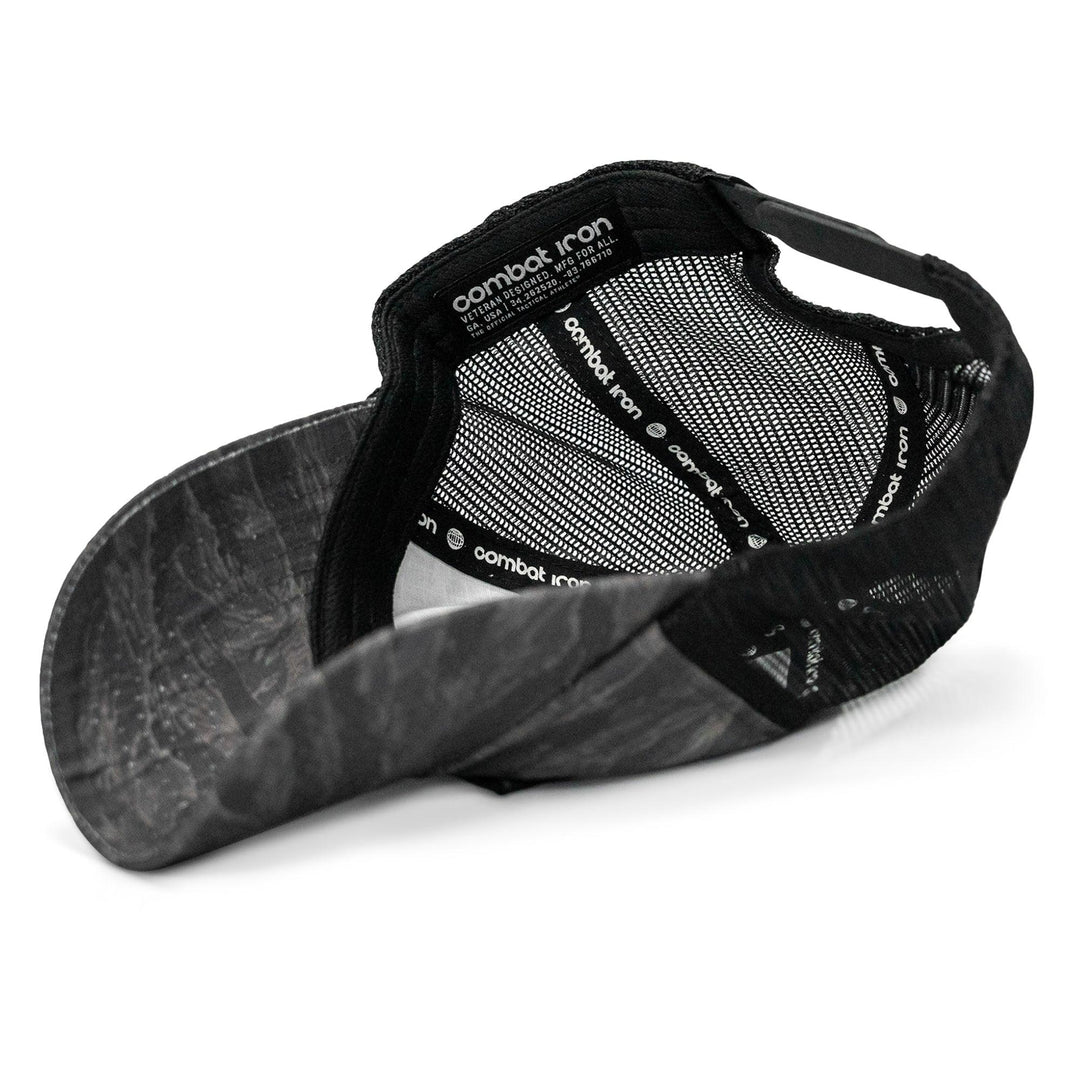 One Revolver Surfboards - Lord Watch Over Me As I Stack Bodies Patch Tactical Ripstop Mesh Snapback Hat HEADWEAR