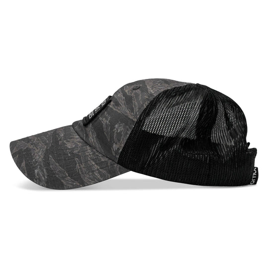 One Revolver Surfboards - Lord Watch Over Me As I Stack Bodies Patch Tactical Ripstop Mesh Snapback Hat HEADWEAR