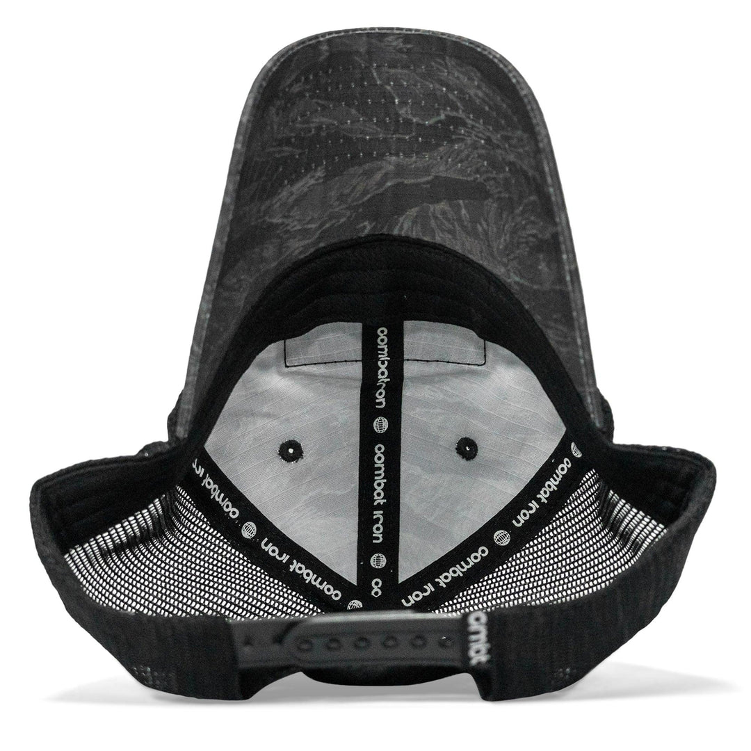 One Revolver Surfboards - Lord Watch Over Me As I Stack Bodies Patch Tactical Ripstop Mesh Snapback Hat HEADWEAR