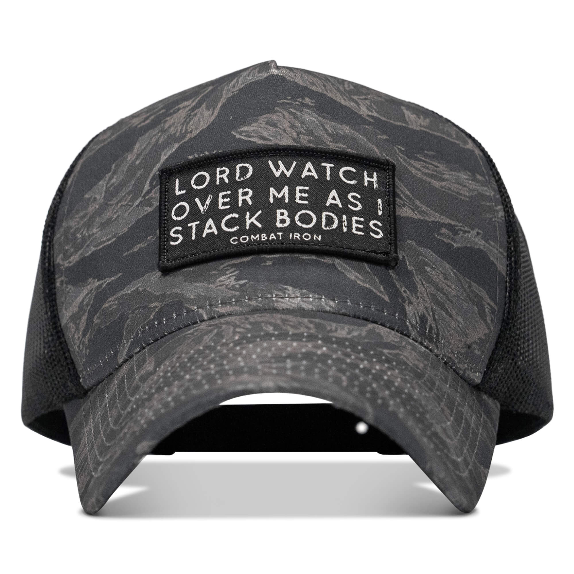One Revolver Surfboards - Lord Watch Over Me As I Stack Bodies Patch Five Panel Breacher Snapback Hat BREACHER SNAPBACK