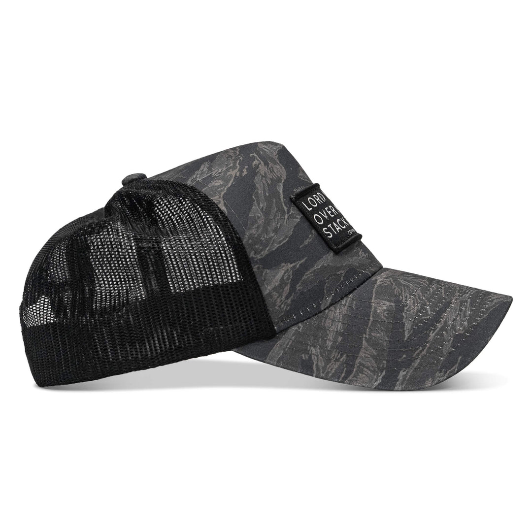 One Revolver Surfboards - Lord Watch Over Me As I Stack Bodies Patch Five Panel Breacher Snapback Hat BREACHER SNAPBACK