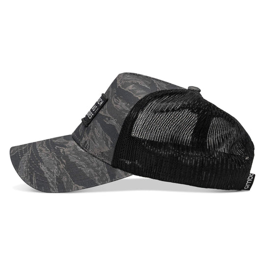One Revolver Surfboards - Lord Watch Over Me As I Stack Bodies Patch Five Panel Breacher Snapback Hat BREACHER SNAPBACK