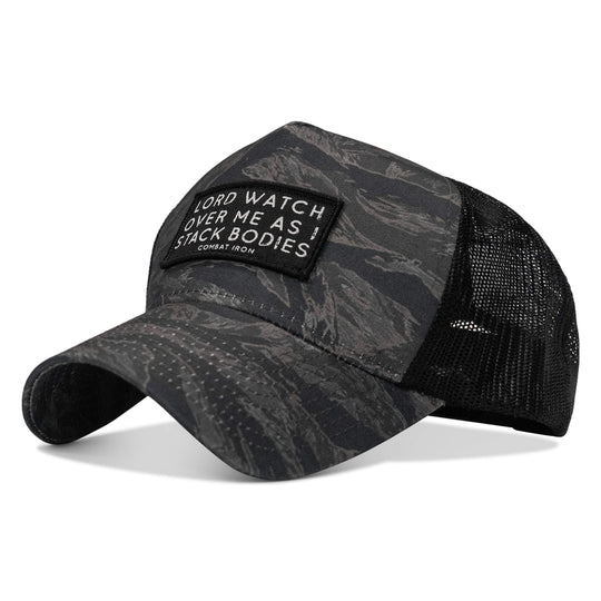 One Revolver Surfboards - Lord Watch Over Me As I Stack Bodies Patch Five Panel Breacher Snapback Hat BREACHER SNAPBACK