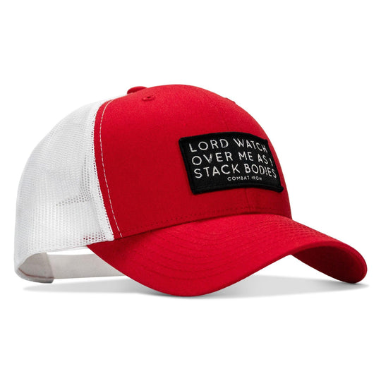 One Revolver Surfboards - Lord Watch Over Me As I Stack Bodies Patch Snapback Hat HEADWEAR