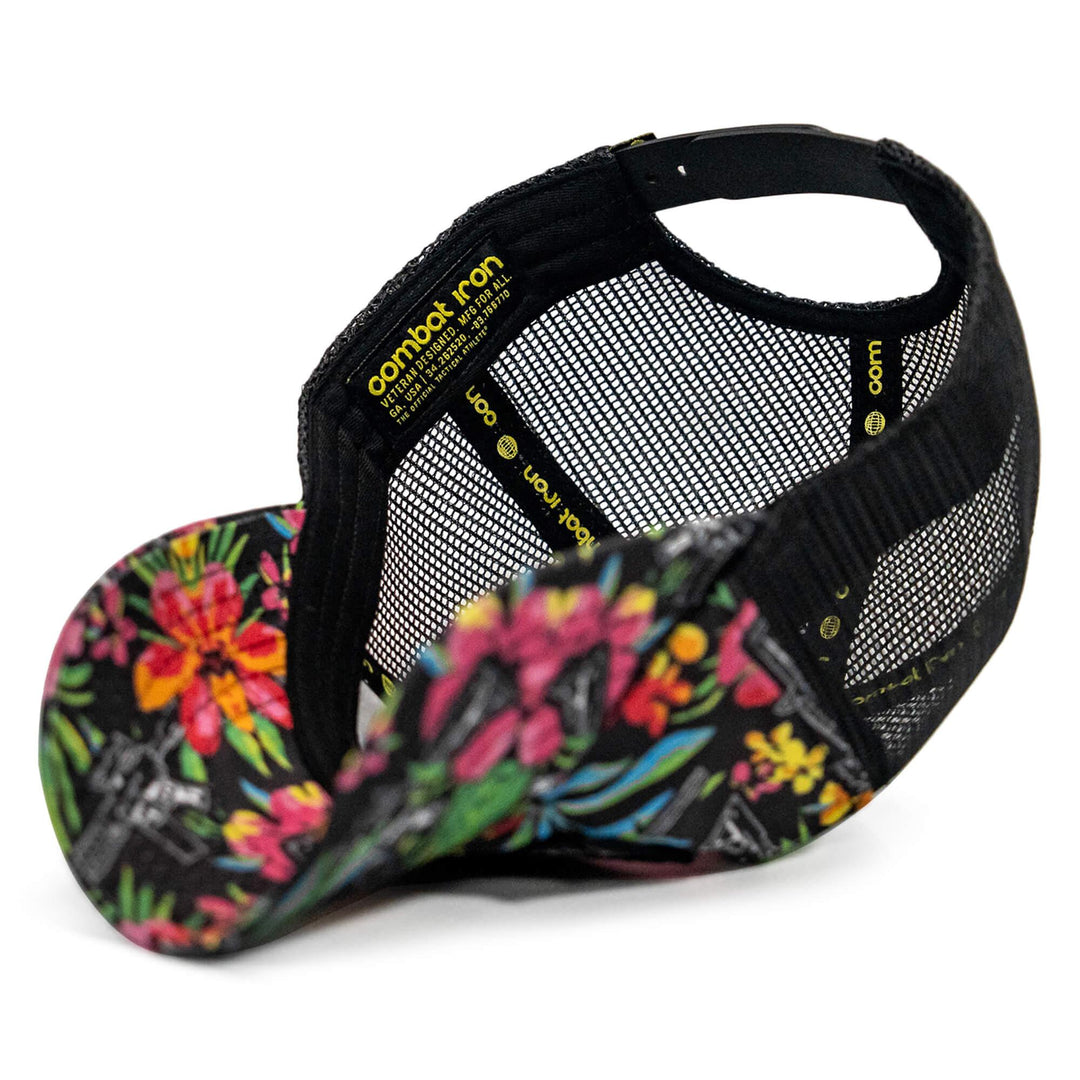 One Revolver Surfboards - Lord Watch Over Me As I Stack Bodies Patch Tactical Ripstop Mesh Snapback Hat HEADWEAR