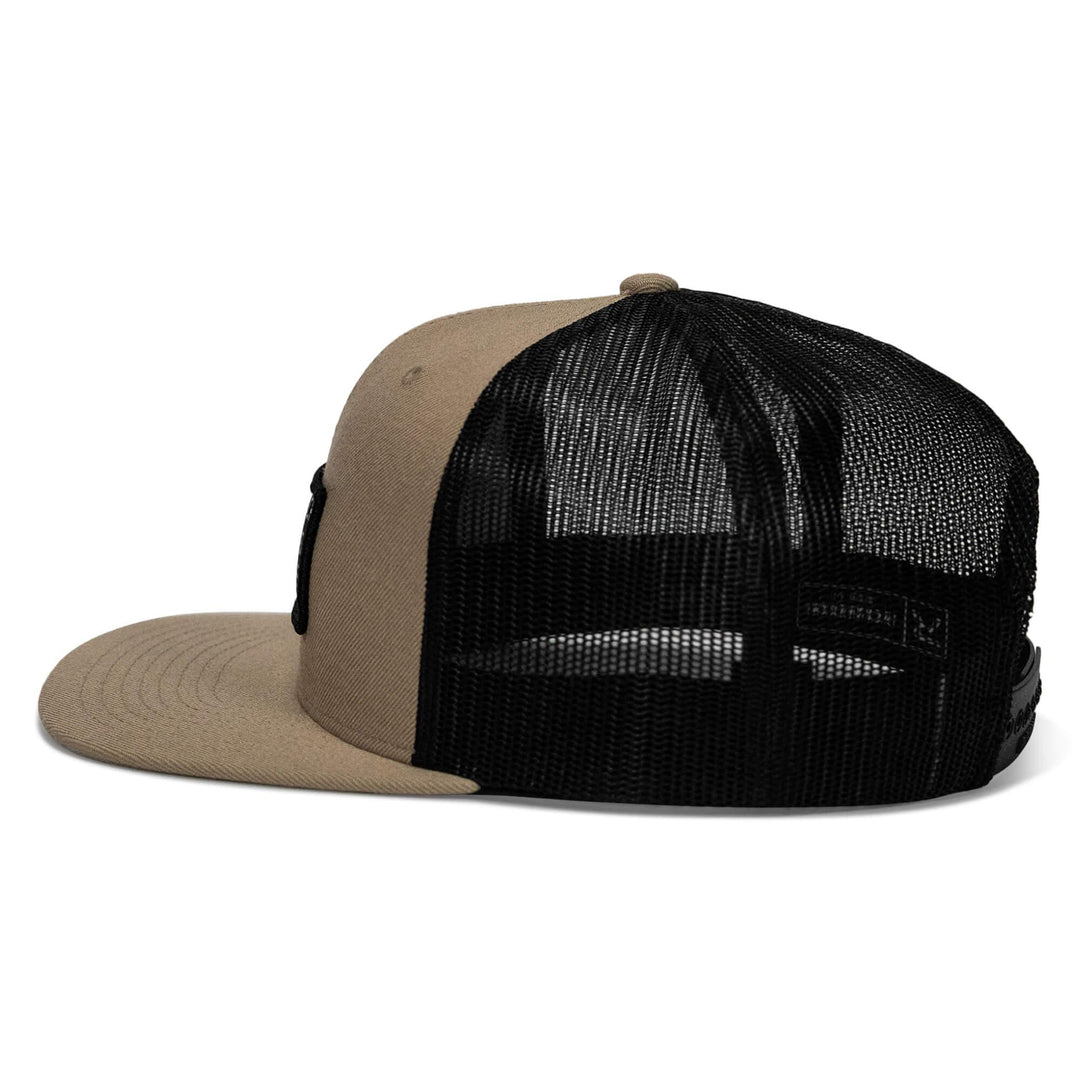 One Revolver Surfboards - Lord Watch Over Me As I Stack Bodies Patch Flatbill SnapBack Hat HEADWEAR