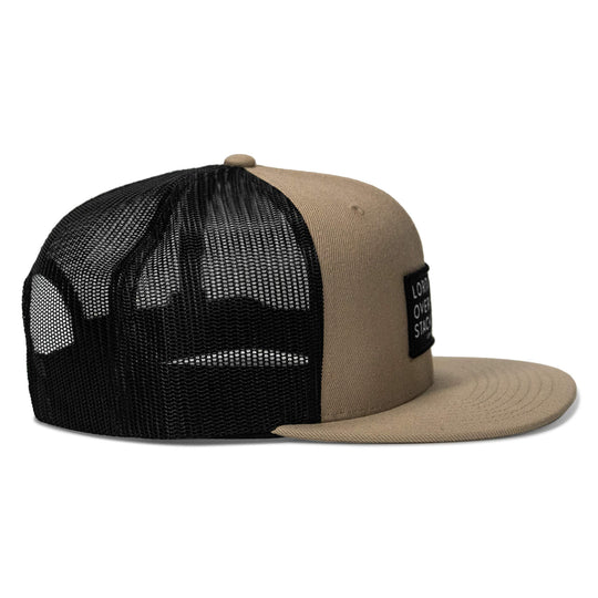 One Revolver Surfboards - Lord Watch Over Me As I Stack Bodies Patch Flatbill SnapBack Hat HEADWEAR