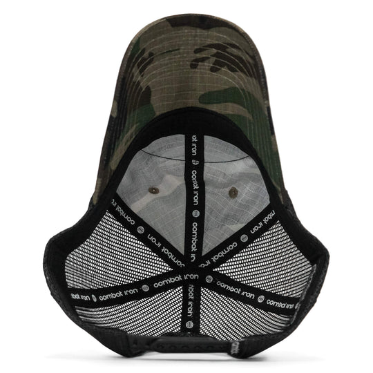 One Revolver Surfboards - Lord Watch Over Me As I Stack Bodies Patch Tactical Ripstop Mesh Snapback Hat HEADWEAR