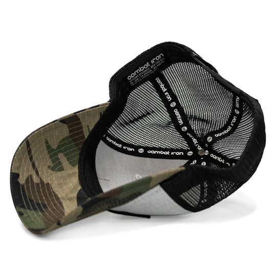 One Revolver Surfboards - Lord Watch Over Me As I Stack Bodies Tan Patch Snapback Hat HEADWEAR