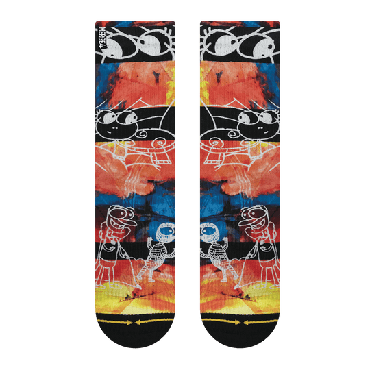 Merge4 Lucile Packard Eyeballs Crew Socks - One Revolver Surfboards