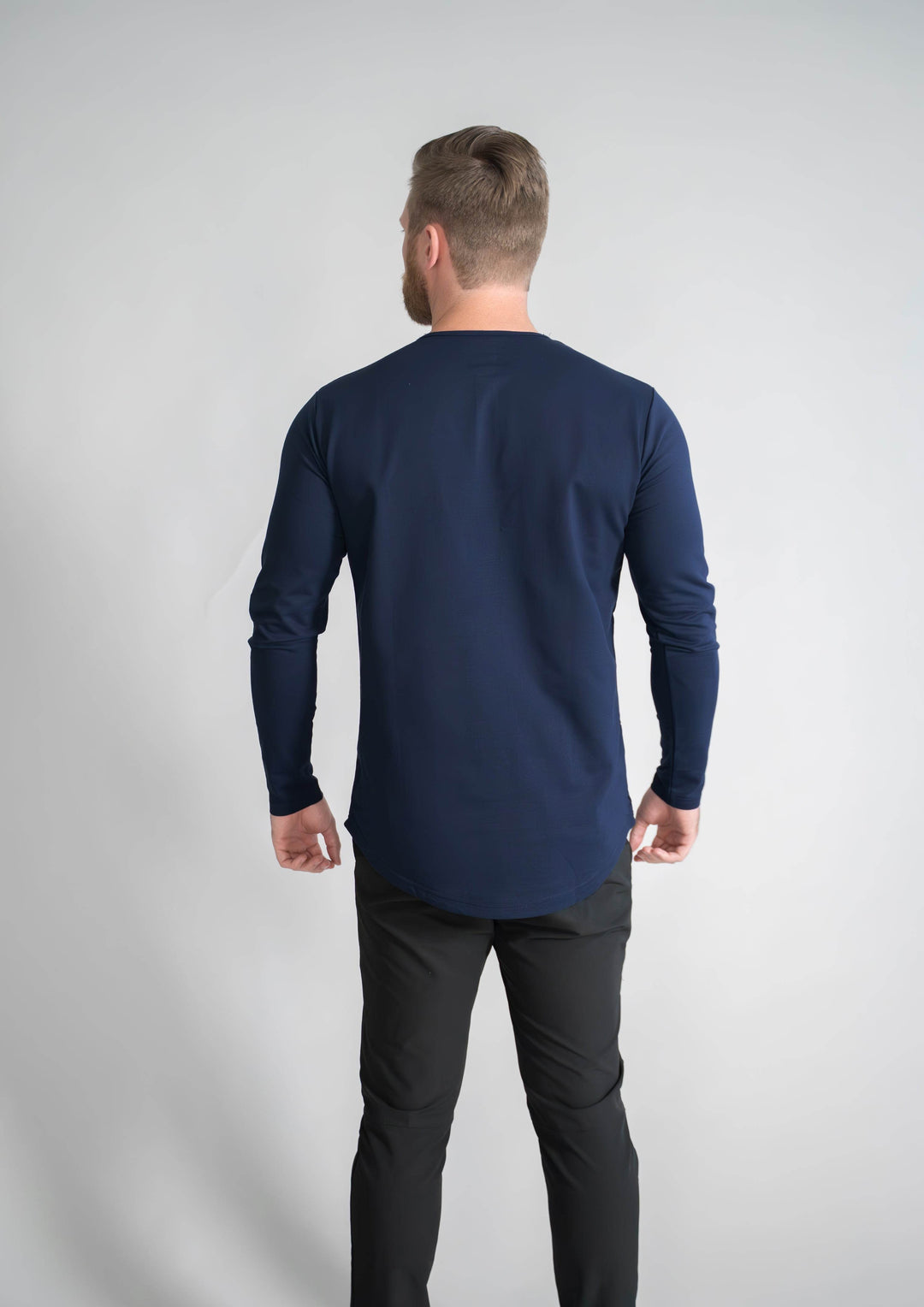L/S Henley Curved Hem VX - One Revolver Surfboards
