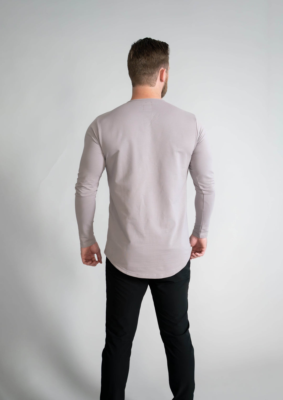 L/S Henley Curved Hem VX - One Revolver Surfboards