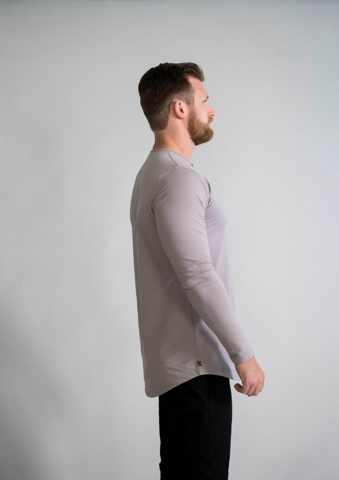 L/S Henley Curved Hem VX - One Revolver Surfboards