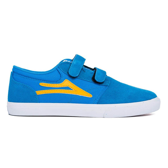 Lakai Griffin Kids - Moroccan Blue Suede - One Revolver Surfboards