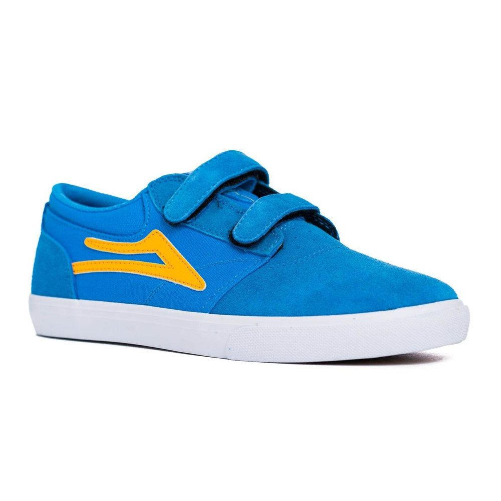 Lakai Griffin Kids - Moroccan Blue Suede - One Revolver Surfboards