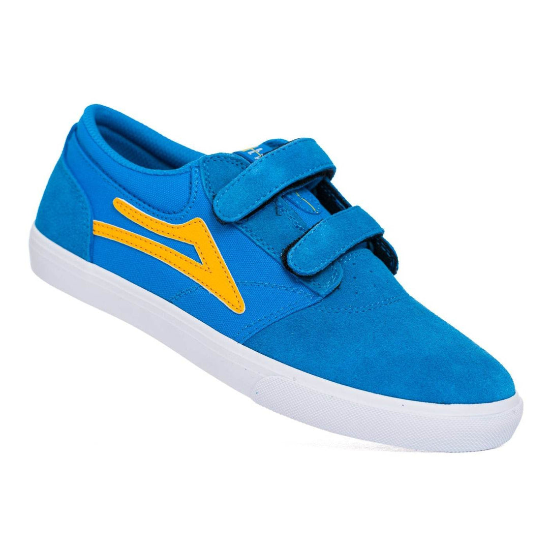 Lakai Griffin Kids - Moroccan Blue Suede - One Revolver Surfboards