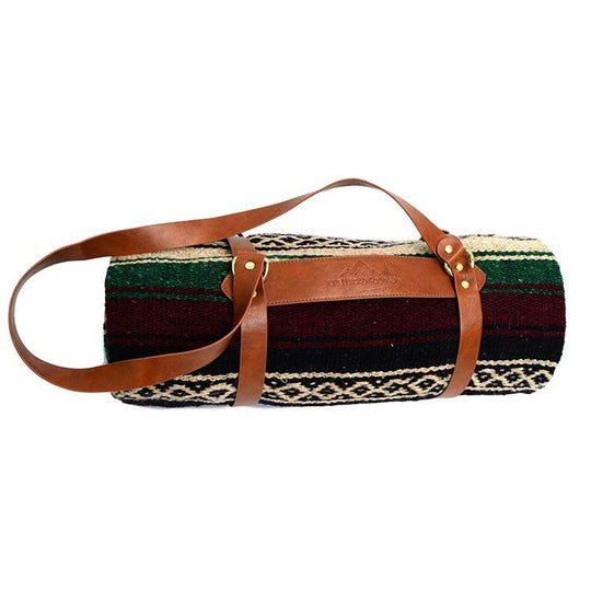 Maroon & Green Mexican Super Falsa Blanket - One Revolver Surfboards