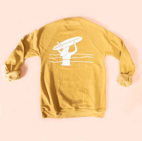 Let's Go Surfing Adult Sweatshirt - One Revolver Surfboards