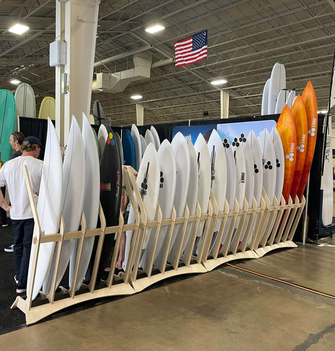 THE LINEUP Freestanding Surfboard Rack - One Revolver Surfboards