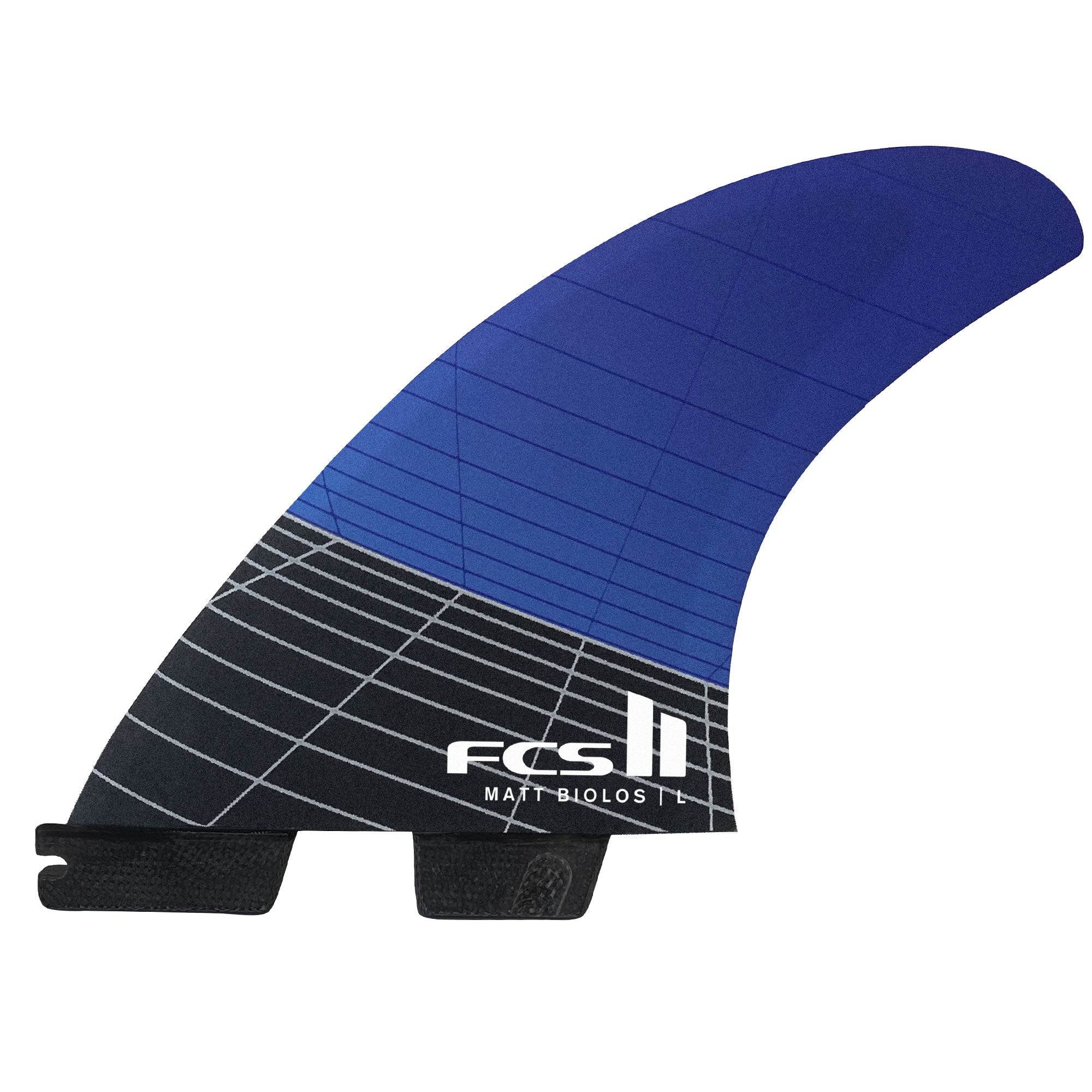 FCS II Matt Biolos Tri-Quad Fin Set - One Revolver Surfboards